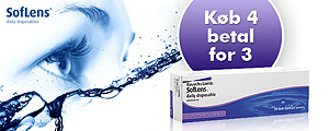 Køb 4 SofLens Daily Disposable betal for 3!