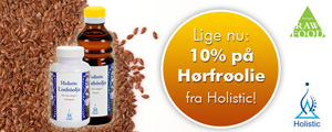 Spar 10% på Hørfrøolie! 