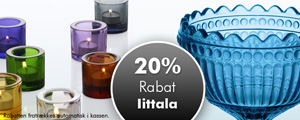 20% rabat på Iittalas Kivi & Marimekko fra Iittala!