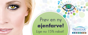 15% på Freshlook-sortimentet!