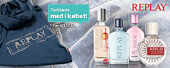 Replay - få tørklæde med i købet