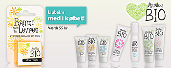 Få en læbebalsam med i købet! Værdi 55 kr.