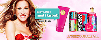 Sarah Jessica Parker - få bodylotion med i købet
