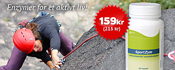 Sportzym - nu 159 kr. (vejl. pris 215 kr.)