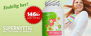 Optimalis - nu 146 kr. (vejl. 178 kr.)