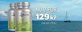 MerVital Fiskeolie - 2 for 129 kr. (vejl. pris 178 kr.)!