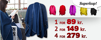 Poncho til kanonpris for hele familien fra Nightingale! 
