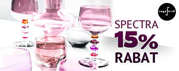15% rabat på hele Spectra-serien fra Sagaform!