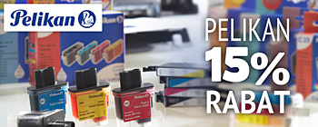 15% rabatt- Pelikan