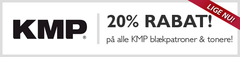 Lige nu! 20% rabat på alle KMP produkter!