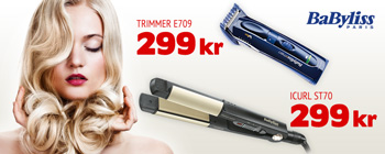 BaByliss - 299 kr.