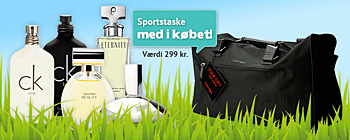 Calvin Klein - få sportstaske med i købet!