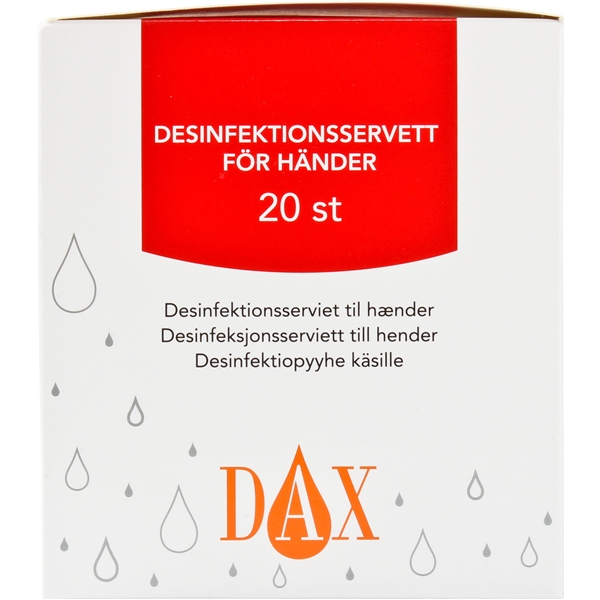 DAX Desinfektionsservetter