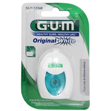 1 st/pakke - GUM Original White Tandtråd