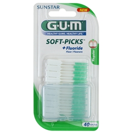 GUM Soft Picks Regular Rubber tip
