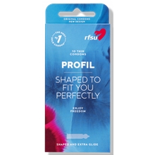10 st/pakke - Kondom Profil