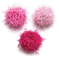 08111 Kidz Fuzzy Pink Elastics Set