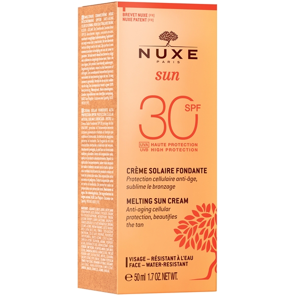 Nuxe SUN Delicious Cream for Face SPF30 (Billede 2 af 2)