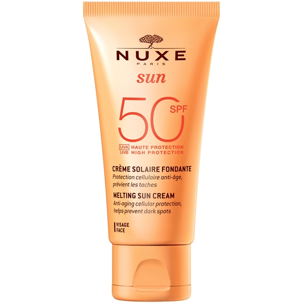 Nuxe SUN Melting Cream for Face SPF 50 (Billede 1 af 2)