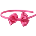 09095 Kidz Neon Pink Bow Diadem