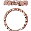 Heart Ring - Rose Gold Plated