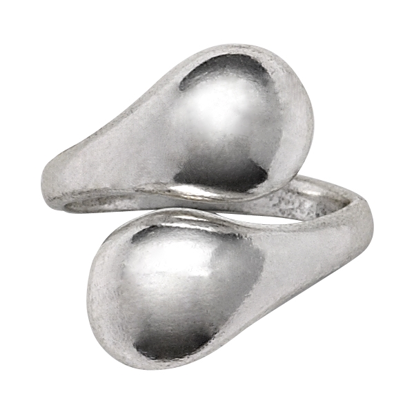 Mindfullness Silver Plated Ring (Billede 1 af 2)