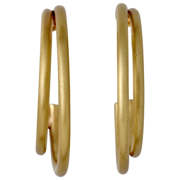 Havana Earrings - Gold Plated (Billede 2 af 2)