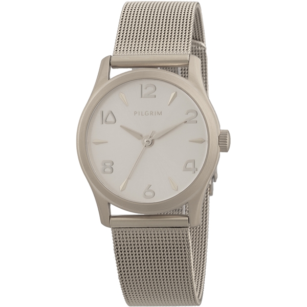 Silver Plated Mesh Watch