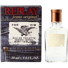 Replay Jeans Original For Him - Edt Spray