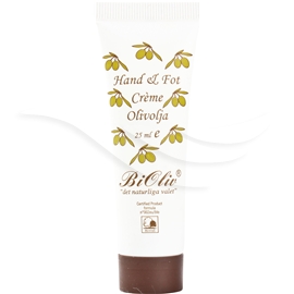 Hand-fotcreme oliv