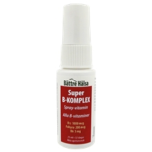 Super B Komplex spray med folsyra