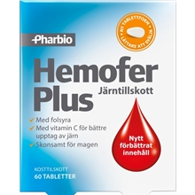 60 tabletter - Hemofer Plus