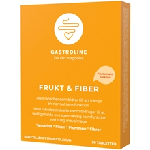 30 tabletter - Gastroline Frukt & Fiber