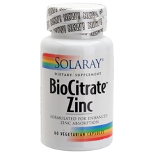 Solaray BioCitrate Zinc