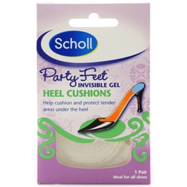 Party Feet gel Heel Cushions