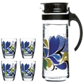 Aloha karaffel med 4 glas