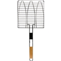 BBQ bamboo fiskegriller tredobbelt