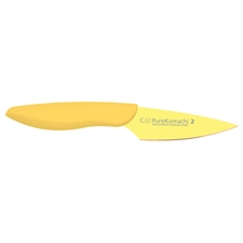 Pure Komachi 2 Universalkniv, gul 9 cm med holder