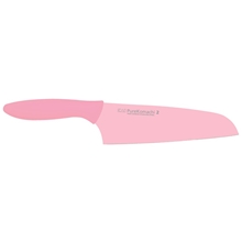 Pure Komachi 2 Santoku-kniv, lyserød