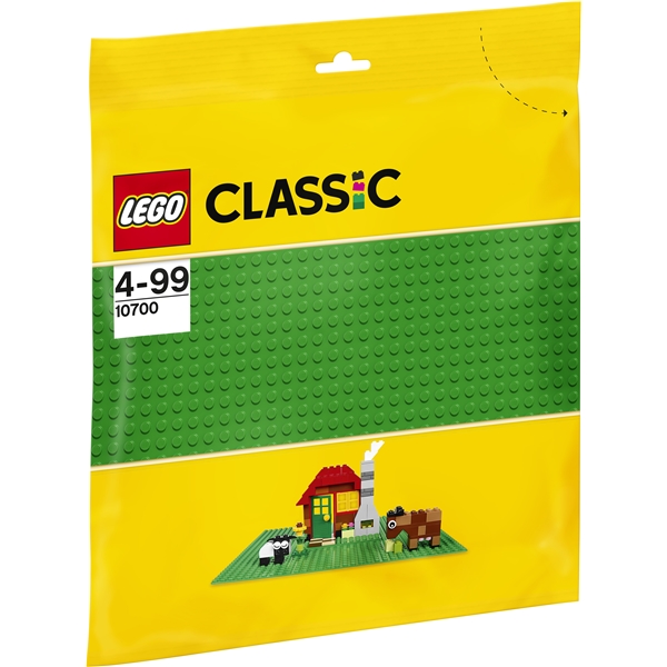 10700 LEGO Grøn Byggeplade (Billede 1 af 5)