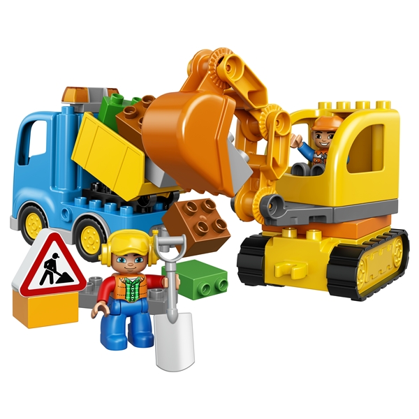 10812 LEGO DUPLO Lastbil og Gravemaskine (Billede 2 af 3)