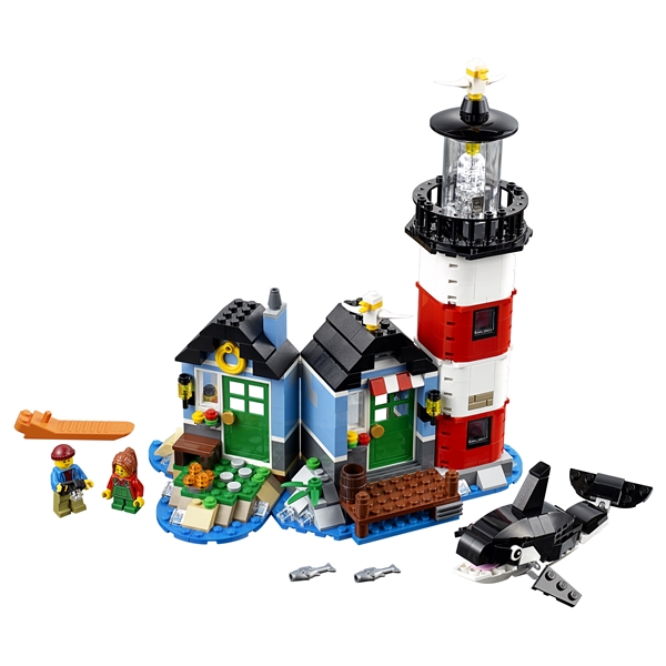 31051 LEGO Creator Fyrtårn og Hus (Billede 2 af 4)