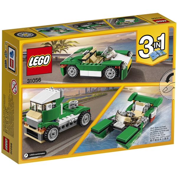 31056 LEGO Creator Grøn Cabriolet (Billede 2 af 7)
