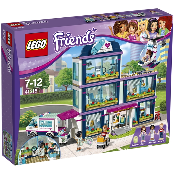 41318 LEGO Friends Heartlake Hospital (Billede 1 af 7)