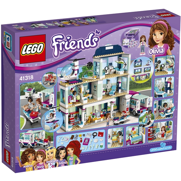 41318 LEGO Friends Heartlake Hospital (Billede 2 af 7)