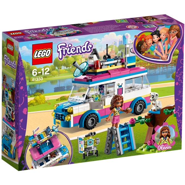 41333 LEGO Friends Olivias Missionskøretøj (Billede 1 af 4)