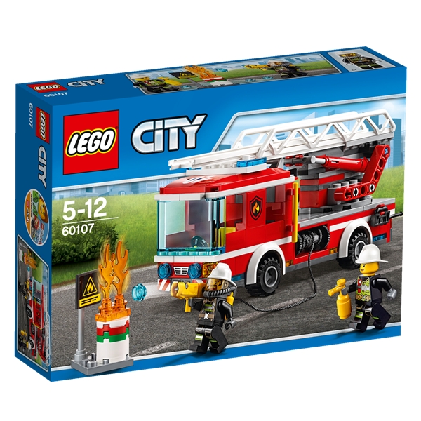 60107 LEGO City Brandvæsnets stigevogn (Billede 1 af 3)