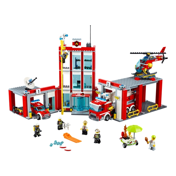 60110 LEGO City Brandstation (Billede 2 af 3)