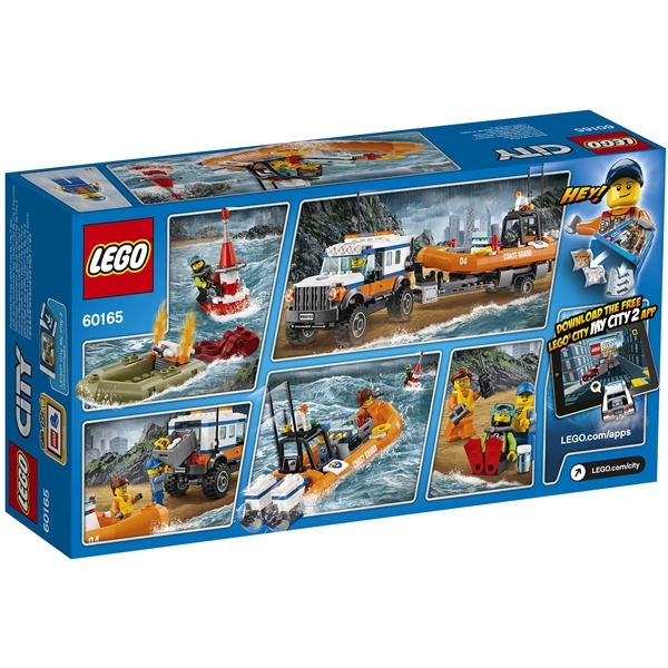 60165 LEGO City Firhjulstrukket Udrykningsenhed (Billede 2 af 9)