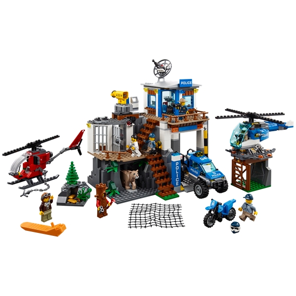 60174 LEGO City Bjergpolitiets Hovedkvarter (Billede 3 af 5)